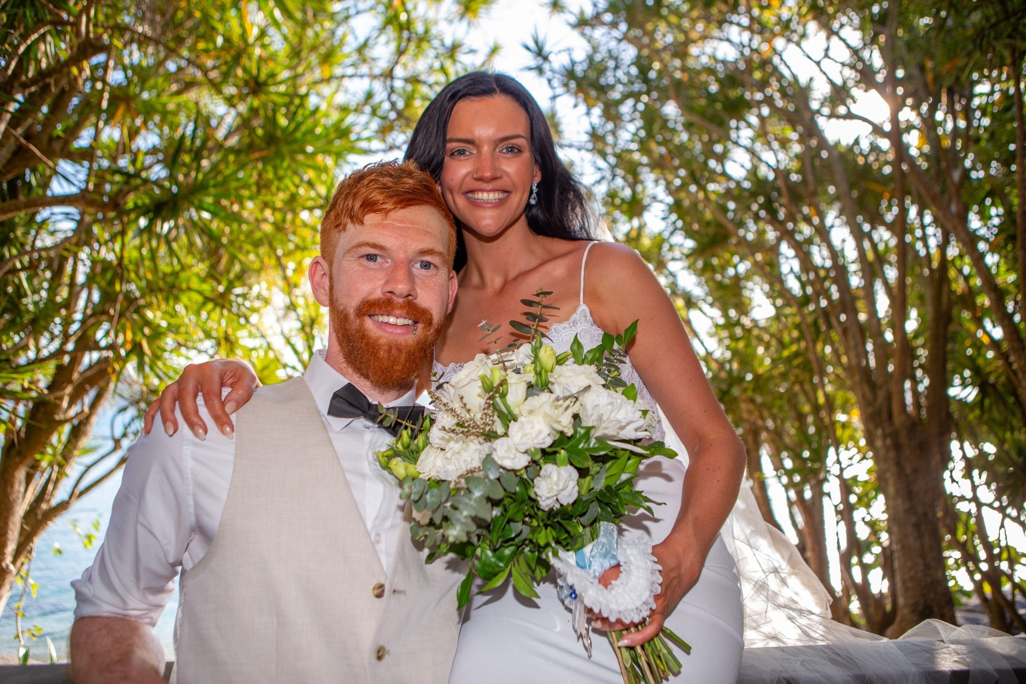 Bride and groom